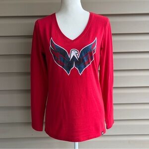 •’47 Brand• Ladies Washington Capitals Tee - Size Medium